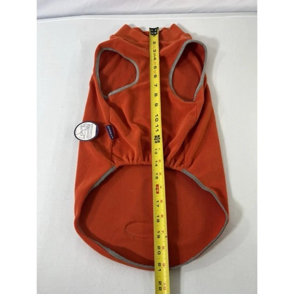 Cyeollo Dog Vest - Red And Grey - Fleece - Size 2XL Reflective